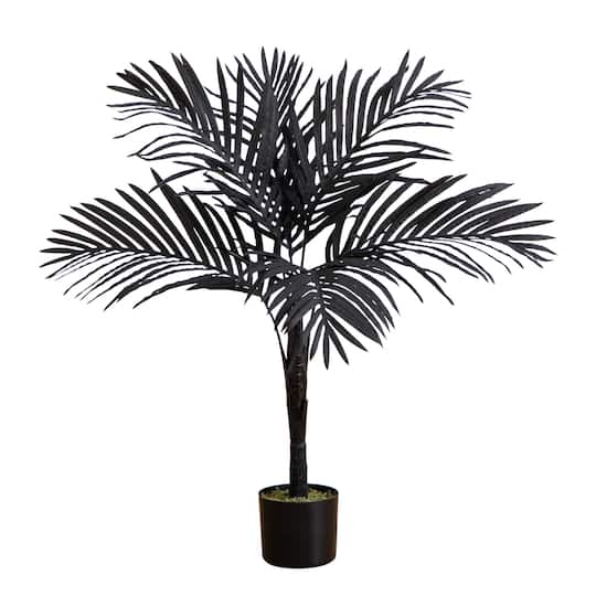 3Ft Artificial Halloween Black Golden Cane Tree By Nearly Natural | 33" x 33" x 36" | Michaels®